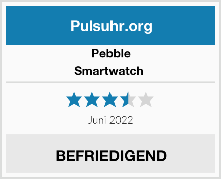Pebble Smartwatch  Test