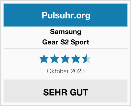 Samsung Gear S2 Sport Test