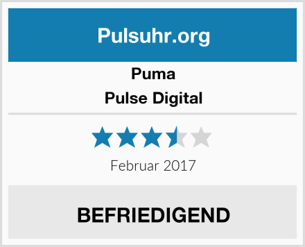 Puma Pulse Digital Test